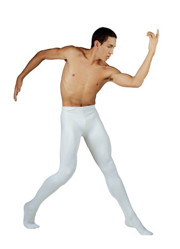 Malla Nylon Spandex Gruesa Con Pie  DanceField Mod. 371 Caballero